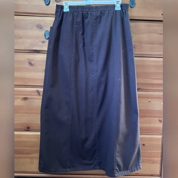Women’s Brown Skirt Size 8 Classic Elements - Picture 7 of 7